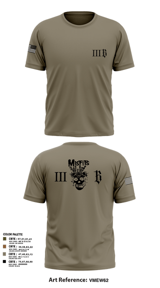 Short Sleeve Performance Shirt, 3B 1-325 AIR, 2BCT, 82ND ABN DIV, Army, Teamtime, Team time, sublimation, custom sports apparel, team uniforms, spirit wear, spiritwear, sports uniforms, custom shirts, team store, custom team store, fundraiser sports, apparel fundraiser
