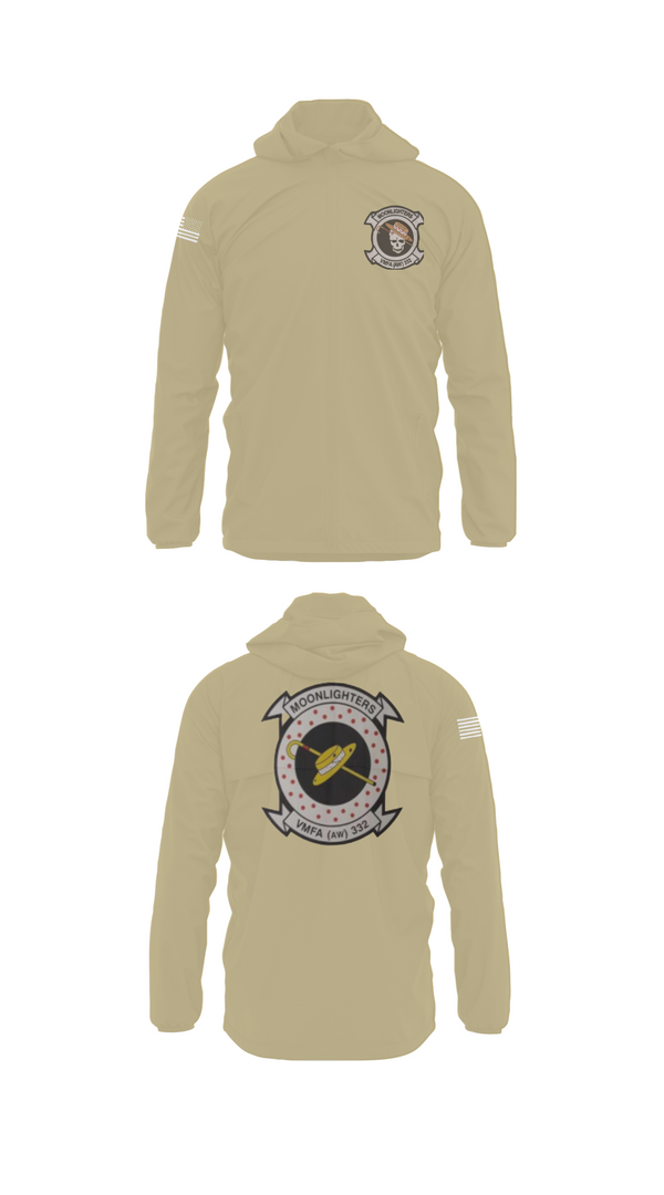 Windbreaker, VMFA-332 The Moonlighters, Marines, Teamtime, Team time, sublimation, custom sports apparel, team uniforms, spirit wear, spiritwear, sports uniforms, custom shirts, team store, custom team store, fundraiser sports, apparel fundraiser