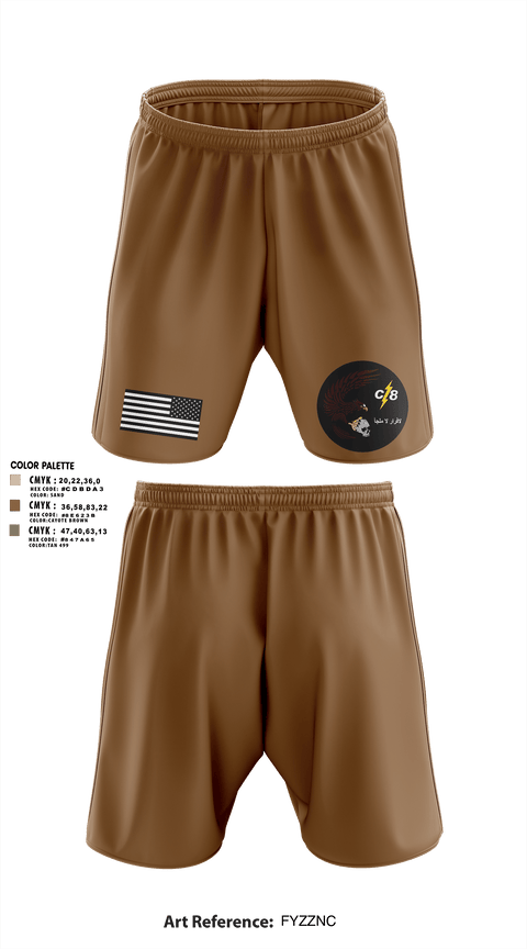 Athletic Shorts With Pockets, CHARGERCrusher C8, , Teamtime, Team time, sublimation, custom sports apparel, team uniforms, spirit wear, spiritwear, sports uniforms, custom shirts, team store, custom team store, fundraiser sports, apparel fundraiser