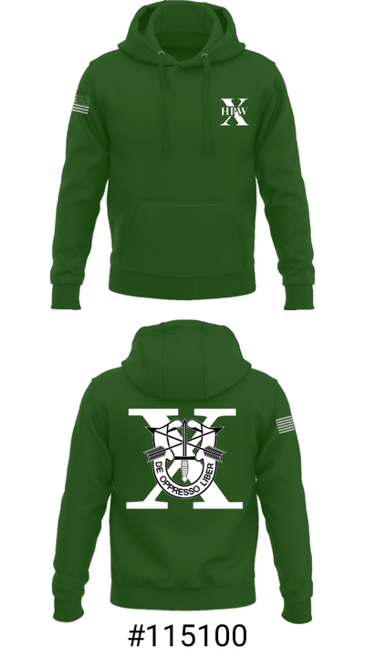 10th Special Forces HPW 55640979 Hoodie - 17