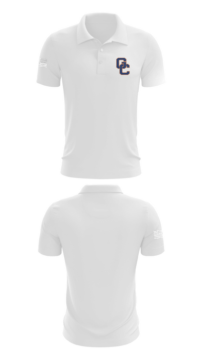 Grayson County High School Football 23634052 Short Sleeve Performance Polo - 9