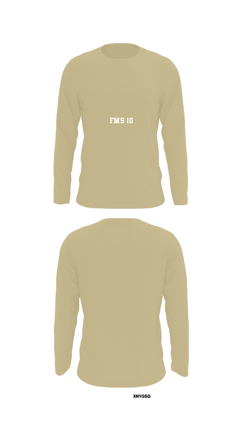 Long Sleeve Performance Shirt, FMS 10, National Guard, Teamtime, Team time, sublimation, custom sports apparel, team uniforms, spirit wear, spiritwear, sports uniforms, custom shirts, team store, custom team store, fundraiser sports, apparel fundraiser