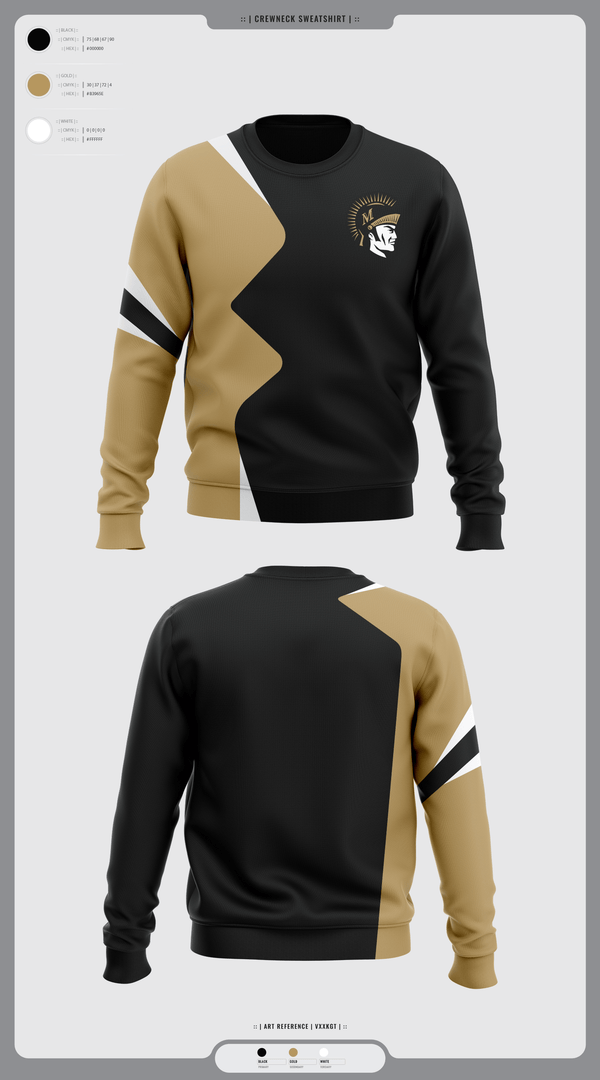 Crew Neck Sweatshirt, Millington Central High School Wrestling, Wrestling, Teamtime, Team time, sublimation, custom sports apparel, team uniforms, spirit wear, spiritwear, sports uniforms, custom shirts, team store, custom team store, fundraiser sports, apparel fundraiser