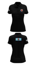 The Pasifika Islander Kava Bar 7240387 Women's Short Sleeve Performance Polo  - 36