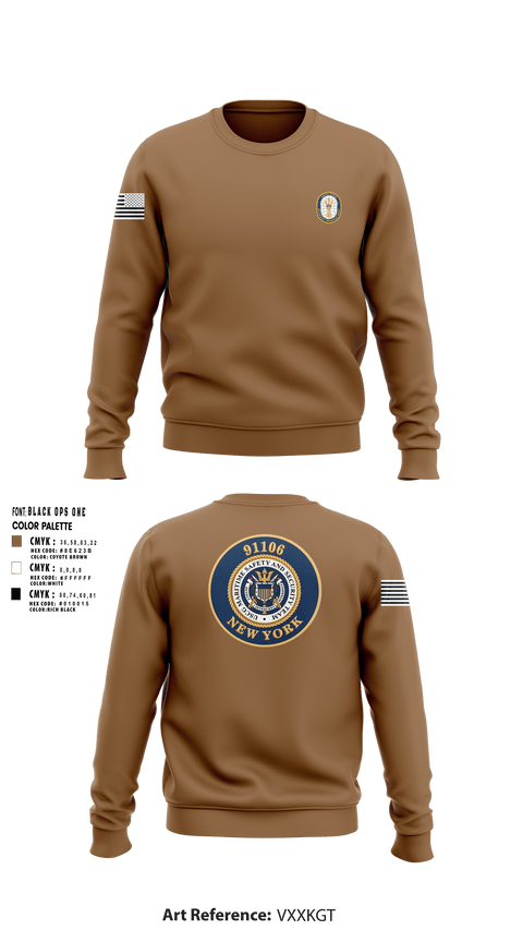 Crew Neck Sweatshirt, MSST NY, Coast Guard, Teamtime, Team time, sublimation, custom sports apparel, team uniforms, spirit wear, spiritwear, sports uniforms, custom shirts, team store, custom team store, fundraiser sports, apparel fundraiser