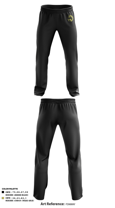 Faith Christian School Track and Field 35752528 Sweatpants - 4