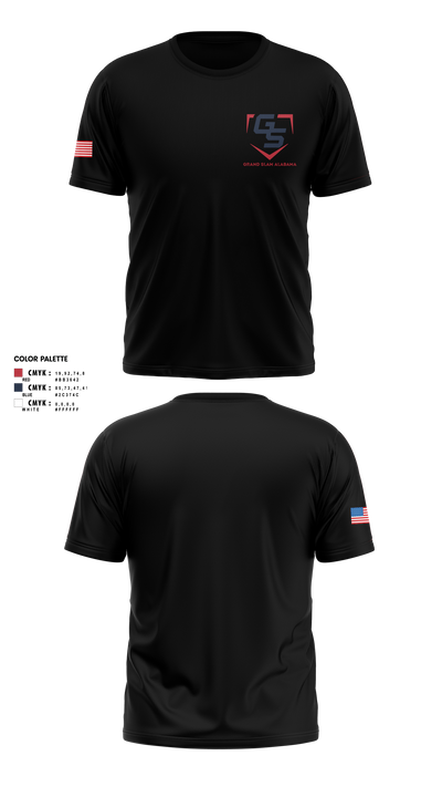Grand Slam Alabama 25329763 Short Sleeve Performance Shirt - 3