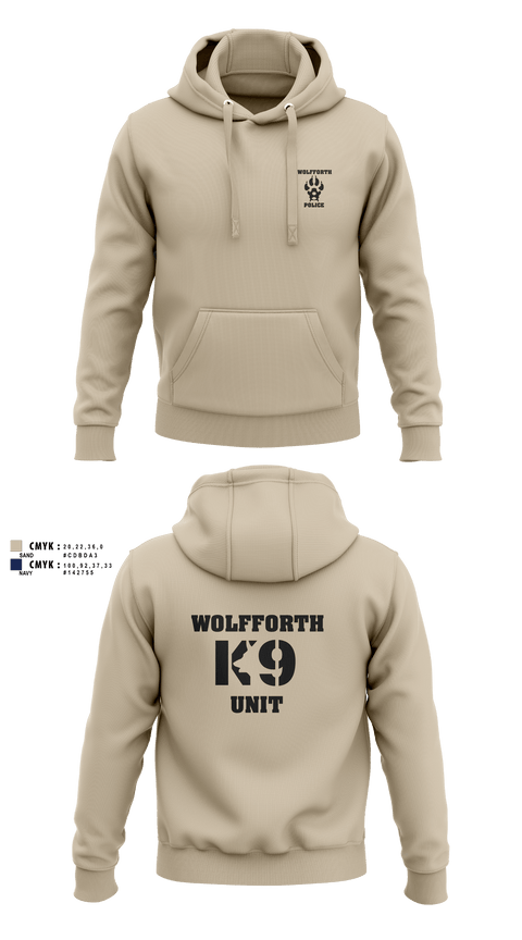 Hoodie, Wolfforth Police Department, Police, Teamtime, Team time, sublimation, custom sports apparel, team uniforms, spirit wear, spiritwear, sports uniforms, custom shirts, team store, custom team store, fundraiser sports, apparel fundraiser