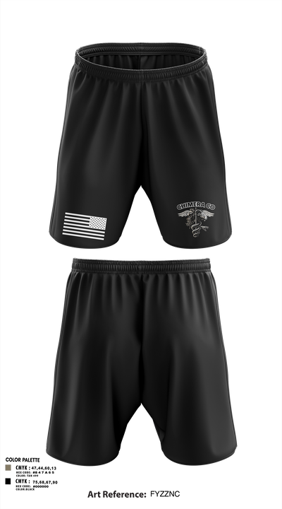 CHIMERA CO Athletic Shorts With Pockets - 3