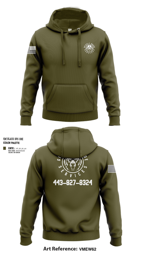 Hoodie, Grizzly Grade Services, , Teamtime, Team time, sublimation, custom sports apparel, team uniforms, spirit wear, spiritwear, sports uniforms, custom shirts, team store, custom team store, fundraiser sports, apparel fundraiser
