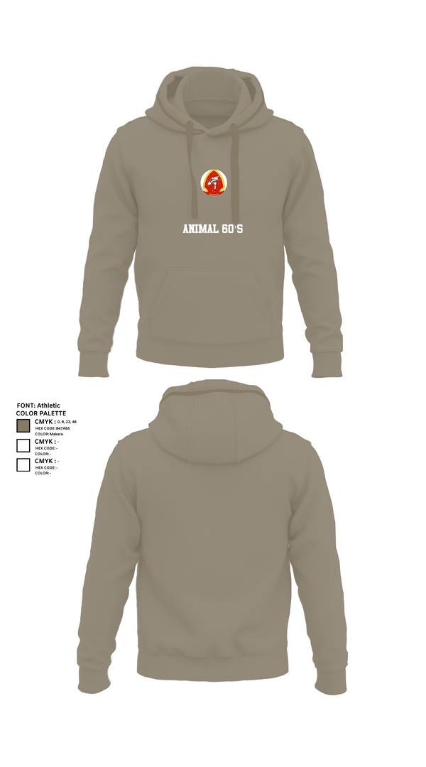 Hoodie, Animal 60’s, , Teamtime, Team time, sublimation, custom sports apparel, team uniforms, spirit wear, spiritwear, sports uniforms, custom shirts, team store, custom team store, fundraiser sports, apparel fundraiser
