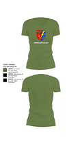 Fernmeldebataillon 4 95457693 Women's Short Sleeve V-neck Shirt - 44