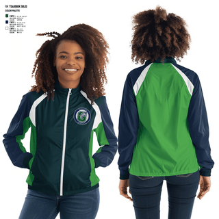 Windbreaker, The Gunston School Volleyball, Women's Volleyball, Teamtime, Team time, sublimation, custom sports apparel, team uniforms, spirit wear, spiritwear, sports uniforms, custom shirts, team store, custom team store, fundraiser sports, apparel fundraiser