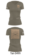 Los Pistoleros 43095637 Women's Short Sleeve V-neck Shirt - 68