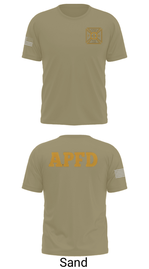 Short Sleeve Performance Shirt, APSLFD, Fire Department, Teamtime, Team time, sublimation, custom sports apparel, team uniforms, spirit wear, spiritwear, sports uniforms, custom shirts, team store, custom team store, fundraiser sports, apparel fundraiser