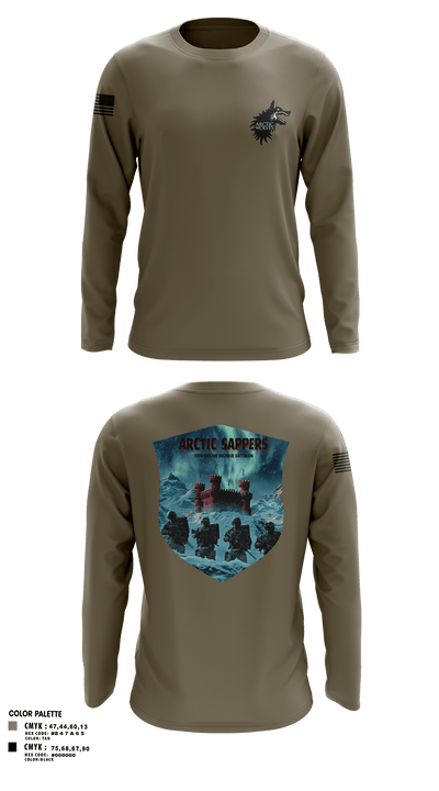 A CO, 70 BEB 34761277 Long Sleeve Performance Shirt - 7