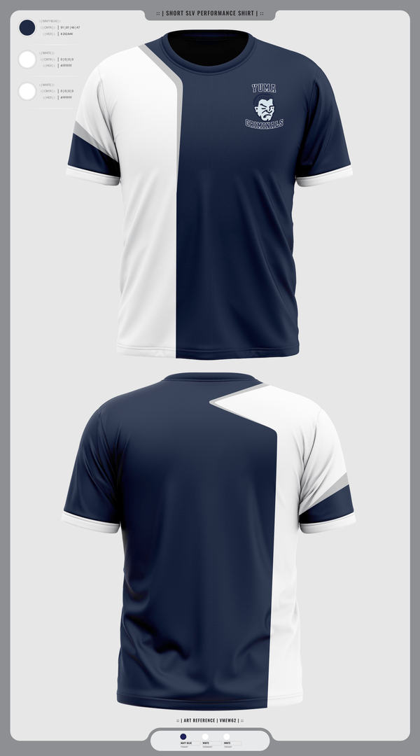 Short Sleeve Performance Shirt, Yuma High School Wrestling, Wrestling, Teamtime, Team time, sublimation, custom sports apparel, team uniforms, spirit wear, spiritwear, sports uniforms, custom shirts, team store, custom team store, fundraiser sports, apparel fundraiser