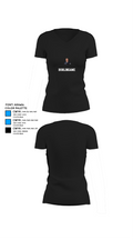 Burlingame 44053433 Women's Short Sleeve V-neck Shirt - 37
