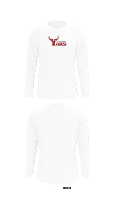 Yakima Valley College Volleyball 59541208 Long Sleeve Performance Shirt - 8