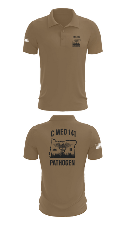 C MED 141 64606356 Short Sleeve Performance Polo - 7