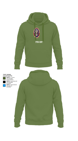 Hoodie, 7th CST, Army, Teamtime, Team time, sublimation, custom sports apparel, team uniforms, spirit wear, spiritwear, sports uniforms, custom shirts, team store, custom team store, fundraiser sports, apparel fundraiser