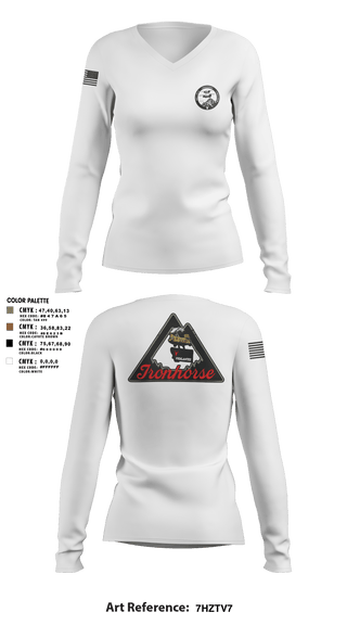 Womens Short Sleeve Vneck Shirt, Bco 1-189th, Army, Teamtime, Team time, sublimation, custom sports apparel, team uniforms, spirit wear, spiritwear, sports uniforms, custom shirts, team store, custom team store, fundraiser sports, apparel fundraiser