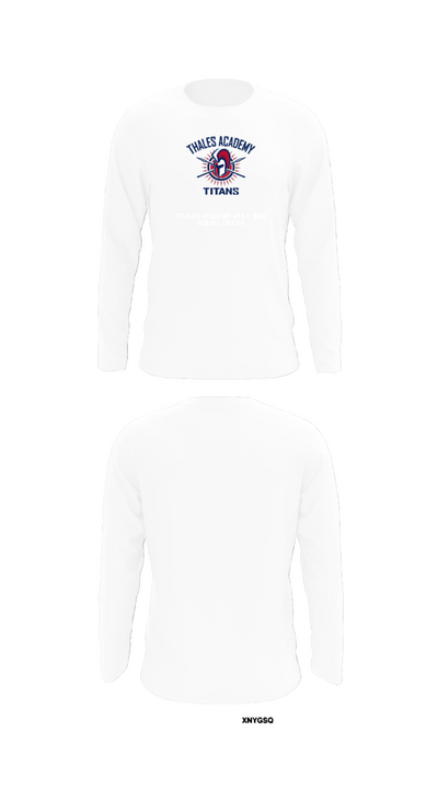 Thales Academy-Apex High School Cheer 7969385 Long Sleeve Performance Shirt - 8