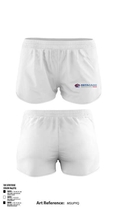 Estacado High School Cheer 9310800 Ranger Panties - 44