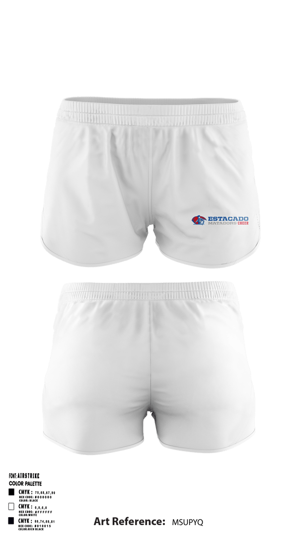Ranger Panties, Estacado High School Cheer, Cheer, Teamtime, Team time, sublimation, custom sports apparel, team uniforms, spirit wear, spiritwear, sports uniforms, custom shirts, team store, custom team store, fundraiser sports, apparel fundraiser