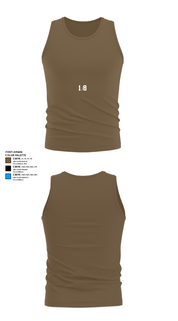 Tank Top, 1/8, Marines, Teamtime, Team time, sublimation, custom sports apparel, team uniforms, spirit wear, spiritwear, sports uniforms, custom shirts, team store, custom team store, fundraiser sports, apparel fundraiser