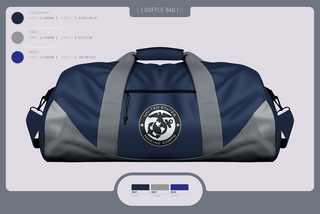 Duffle Bag, Marine Corps, Marines, Teamtime, Team time, sublimation, custom sports apparel, team uniforms, spirit wear, spiritwear, sports uniforms, custom shirts, team store, custom team store, fundraiser sports, apparel fundraiser
