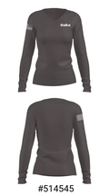 Oaks 40669171 Women's Long Sleeve V-neck Shirt - 20