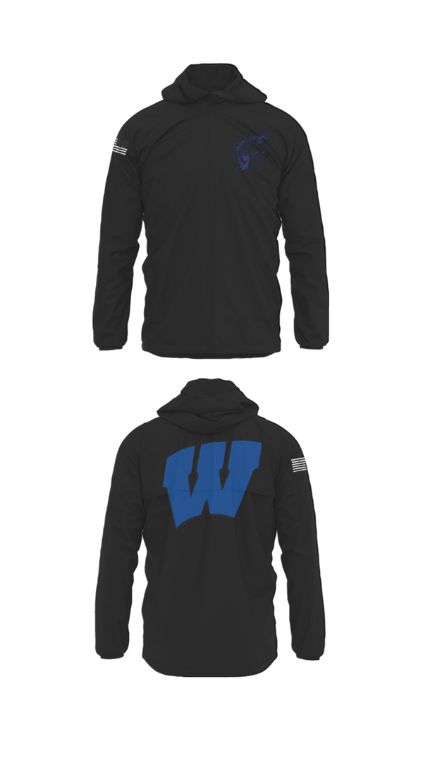 Windbreaker, James B Hunt High School Football, Football, Teamtime, Team time, sublimation, custom sports apparel, team uniforms, spirit wear, spiritwear, sports uniforms, custom shirts, team store, custom team store, fundraiser sports, apparel fundraiser