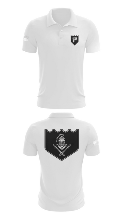 Preston High School Cross Country 85504696 Short Sleeve Performance Polo - 9