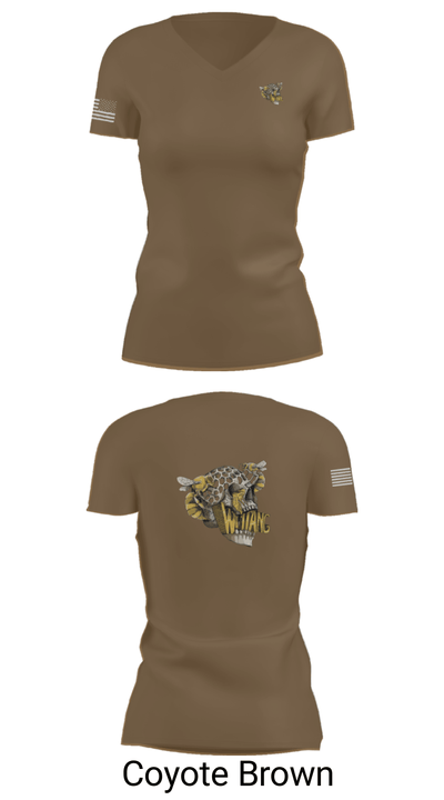 C-10 TRP white platoon 11255511 Women's Short Sleeve V-neck Shirt - 8