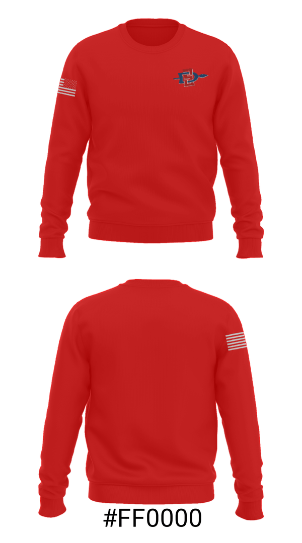 Crew Neck Sweatshirt, South Doyle High School Softball, Softball, Teamtime, Team time, sublimation, custom sports apparel, team uniforms, spirit wear, spiritwear, sports uniforms, custom shirts, team store, custom team store, fundraiser sports, apparel fundraiser