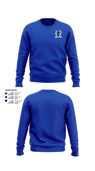 South Warren High School Bowling 38121350 Crew Neck Sweatshirt - 10