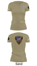 Co-op City Police Department 96634913 Women's Short Sleeve V-neck Shirt - 84