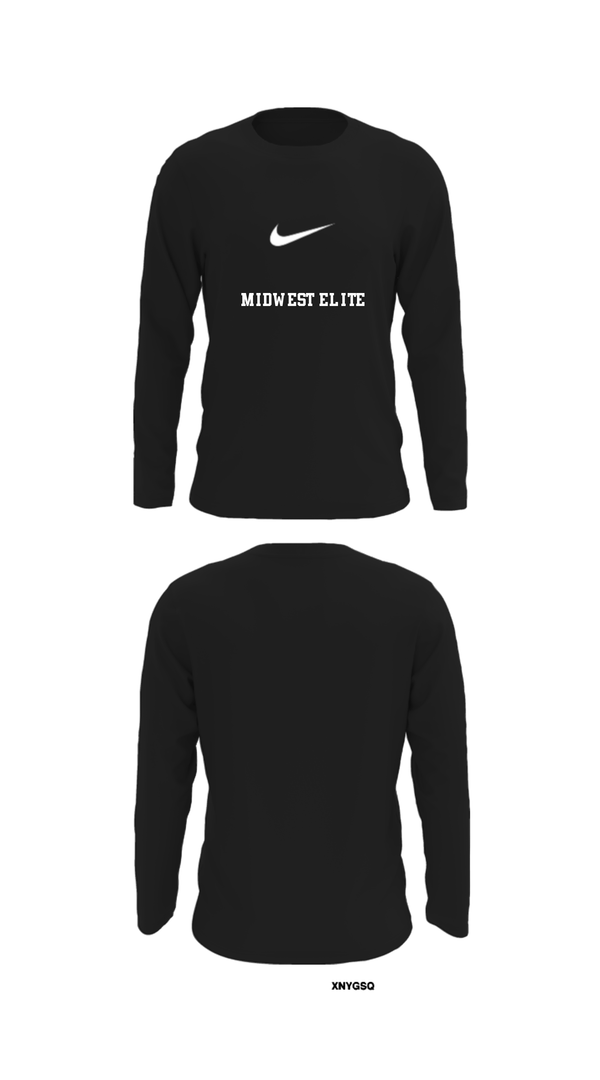 Long Sleeve Performance Shirt, Midwest elite, Women's Basketball, Teamtime, Team time, sublimation, custom sports apparel, team uniforms, spirit wear, spiritwear, sports uniforms, custom shirts, team store, custom team store, fundraiser sports, apparel fundraiser