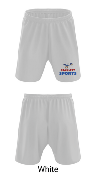 Athletic Shorts With Pockets, Scarlett Middle School Cross Country, Cross Country, Teamtime, Team time, sublimation, custom sports apparel, team uniforms, spirit wear, spiritwear, sports uniforms, custom shirts, team store, custom team store, fundraiser sports, apparel fundraiser