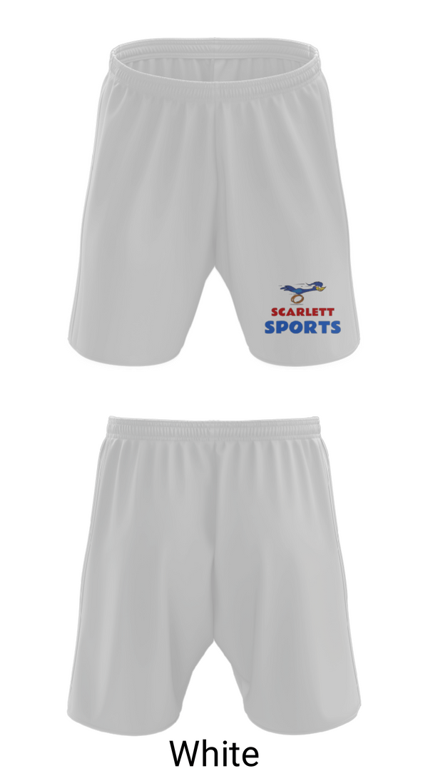 Athletic Shorts With Pockets, Scarlett Middle School Cross Country, Cross Country, Teamtime, Team time, sublimation, custom sports apparel, team uniforms, spirit wear, spiritwear, sports uniforms, custom shirts, team store, custom team store, fundraiser sports, apparel fundraiser