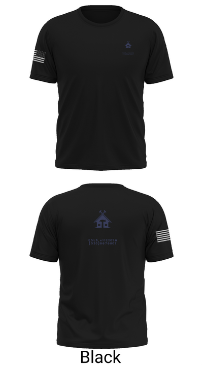 GCG BUILDING CONTRACTOR 38074769 Old School Cotton Feel Shirt - 29
