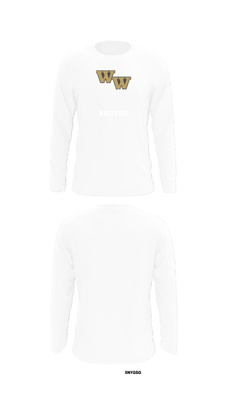 Long Sleeve Performance Shirt, Student of Western Wayne, , Teamtime, Team time, sublimation, custom sports apparel, team uniforms, spirit wear, spiritwear, sports uniforms, custom shirts, team store, custom team store, fundraiser sports, apparel fundraiser