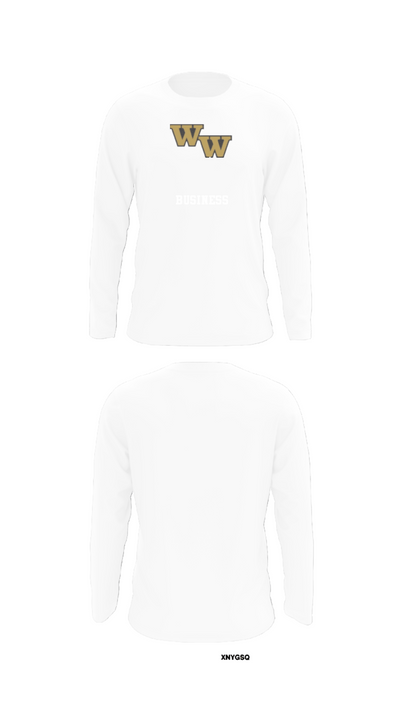 Student of Western Wayne 38503049 Long Sleeve Performance Shirt - 8