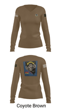 152 Port Dawgs 71317587 Women's Long Sleeve V-neck Shirt - 17