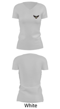 Cheney High School Tennis 93261461 Women's Short Sleeve V-neck Shirt - 7