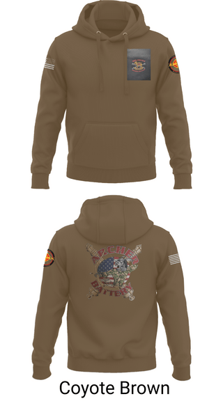 Hoodie, Archer Battery 2-2 FA, Army, Teamtime, Team time, sublimation, custom sports apparel, team uniforms, spirit wear, spiritwear, sports uniforms, custom shirts, team store, custom team store, fundraiser sports, apparel fundraiser