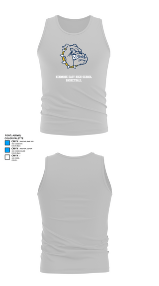 Tank Top, Kenmore East High School Basketball, Men's Basketball, Teamtime, Team time, sublimation, custom sports apparel, team uniforms, spirit wear, spiritwear, sports uniforms, custom shirts, team store, custom team store, fundraiser sports, apparel fundraiser