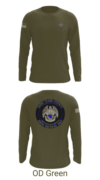 Long Sleeve Performance Shirt, Drug Tactical Unit, , Teamtime, Team time, sublimation, custom sports apparel, team uniforms, spirit wear, spiritwear, sports uniforms, custom shirts, team store, custom team store, fundraiser sports, apparel fundraiser