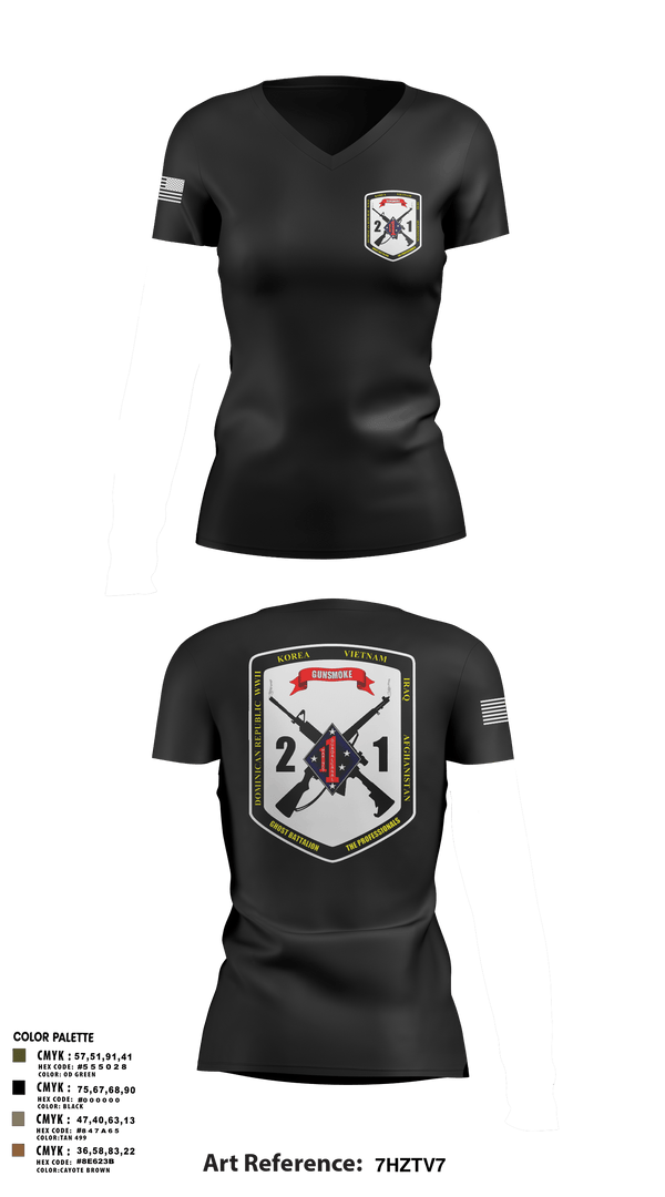 Womens Short Sleeve Vneck Shirt, 2nd Battalion, 1st Marine Regiment, Marines, Teamtime, Team time, sublimation, custom sports apparel, team uniforms, spirit wear, spiritwear, sports uniforms, custom shirts, team store, custom team store, fundraiser sports, apparel fundraiser